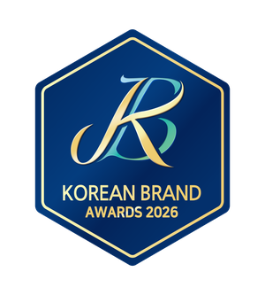 코리안 브랜드 대상 육각형 엠블럼