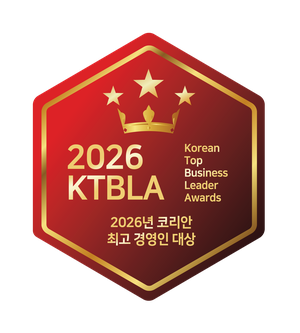 최고 경영인 대상 육각형 엠블럼
