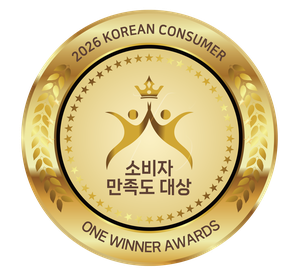 소비자 만족도 대상 원형 엠블럼